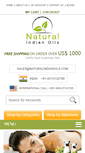 Mobile Screenshot of naturalindianoils.com